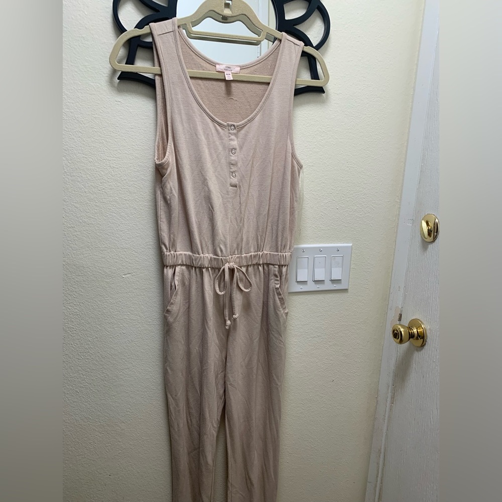 Beige jumpsuit